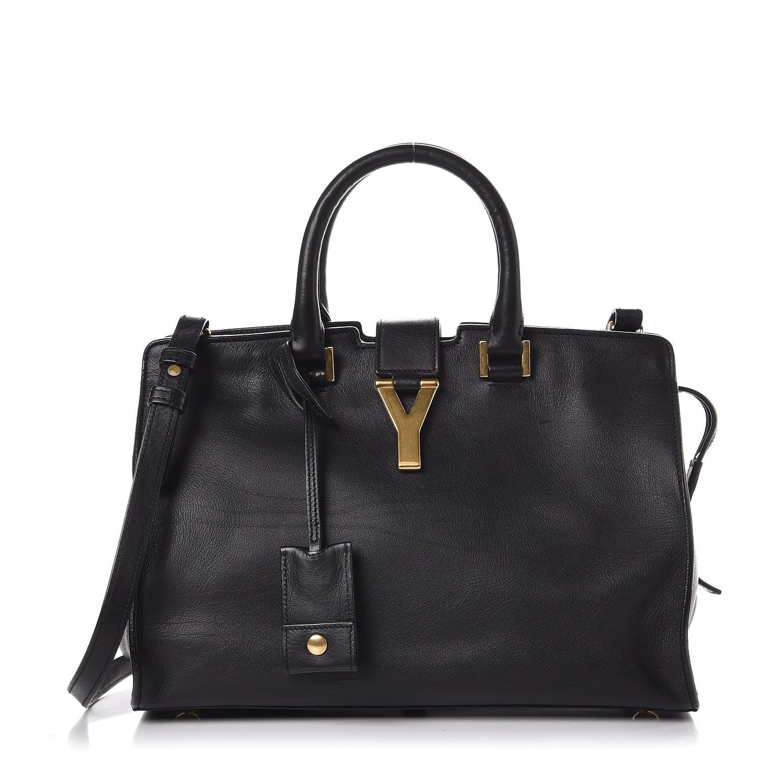 Saint Laurent Calfskin Small Classic Y Cabas Black 1 of 6