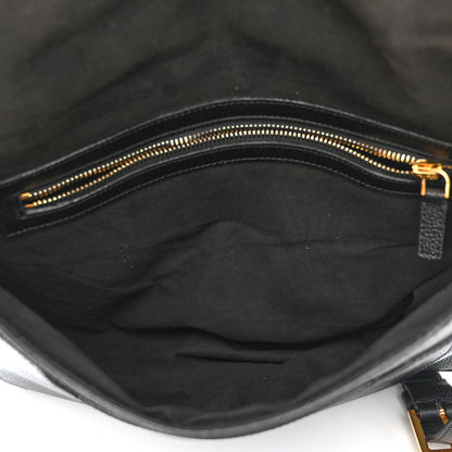 Tom Ford Grained Calfskin Large Jennifer Crossbody Bag Black 5 of 12