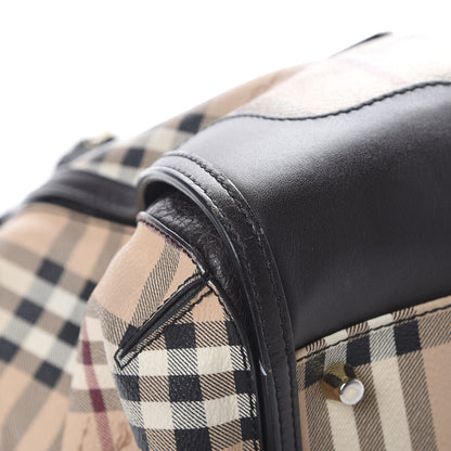 Burberry Haymarket Check Small Gladstone Chocolate 12 of 15