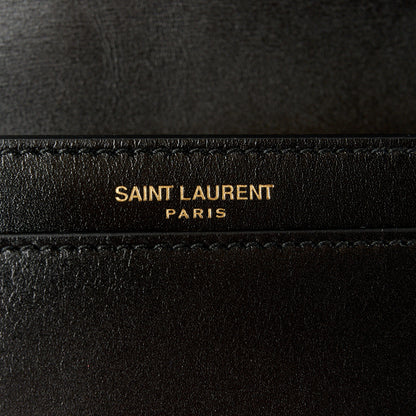 Saint Laurent Box Calfskin Mini Voltaire Shoulder Bag Black 7 of 12