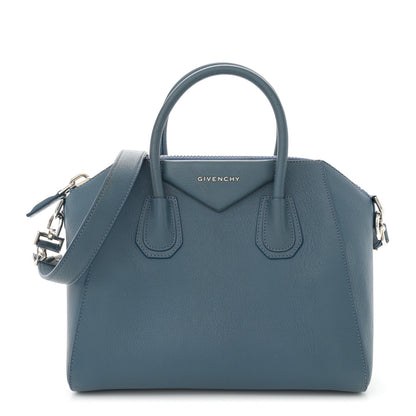 Givenchy Sugar Goatskin Small Antigona Oil Blue 1 of 14