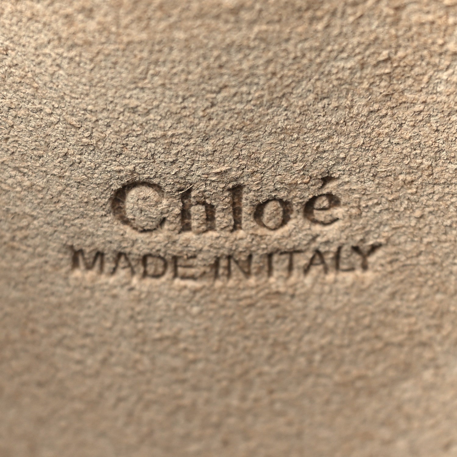 Chloe Suede Calfskin Small Faye Shoulder Bag Motty Grey 6 of 11