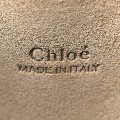 Chloe Suede Calfskin Small Faye Shoulder Bag Motty Grey 6 of 11