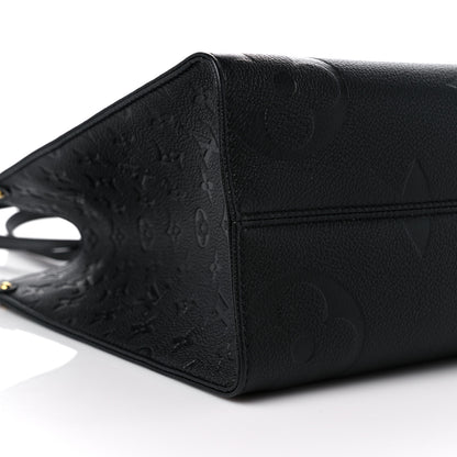 Louis Vuitton Empreinte Monogram Giant Onthego MM Black 7 of 9