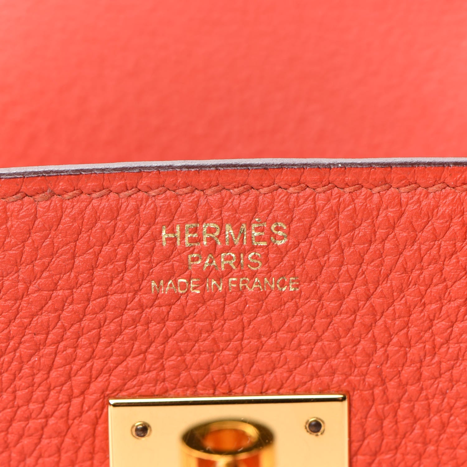 Hermes Togo Birkin 30 Capucine 22 of 34