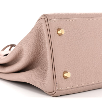 Hermes Taurillon Clemence Kelly Retourne 32 Glycine 9 of 12