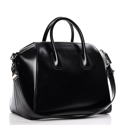 Givenchy Shiny Lord Calfskin Medium Antigona Black 5 of 18