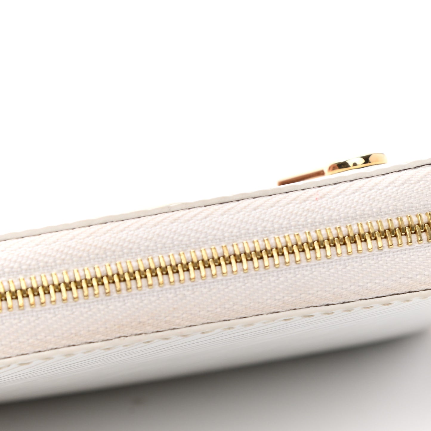 Epi Love Lock Zippy Coin Purse White