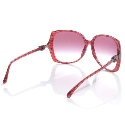 Chanel CC Sunglasses 5216 Red 2 of 5
