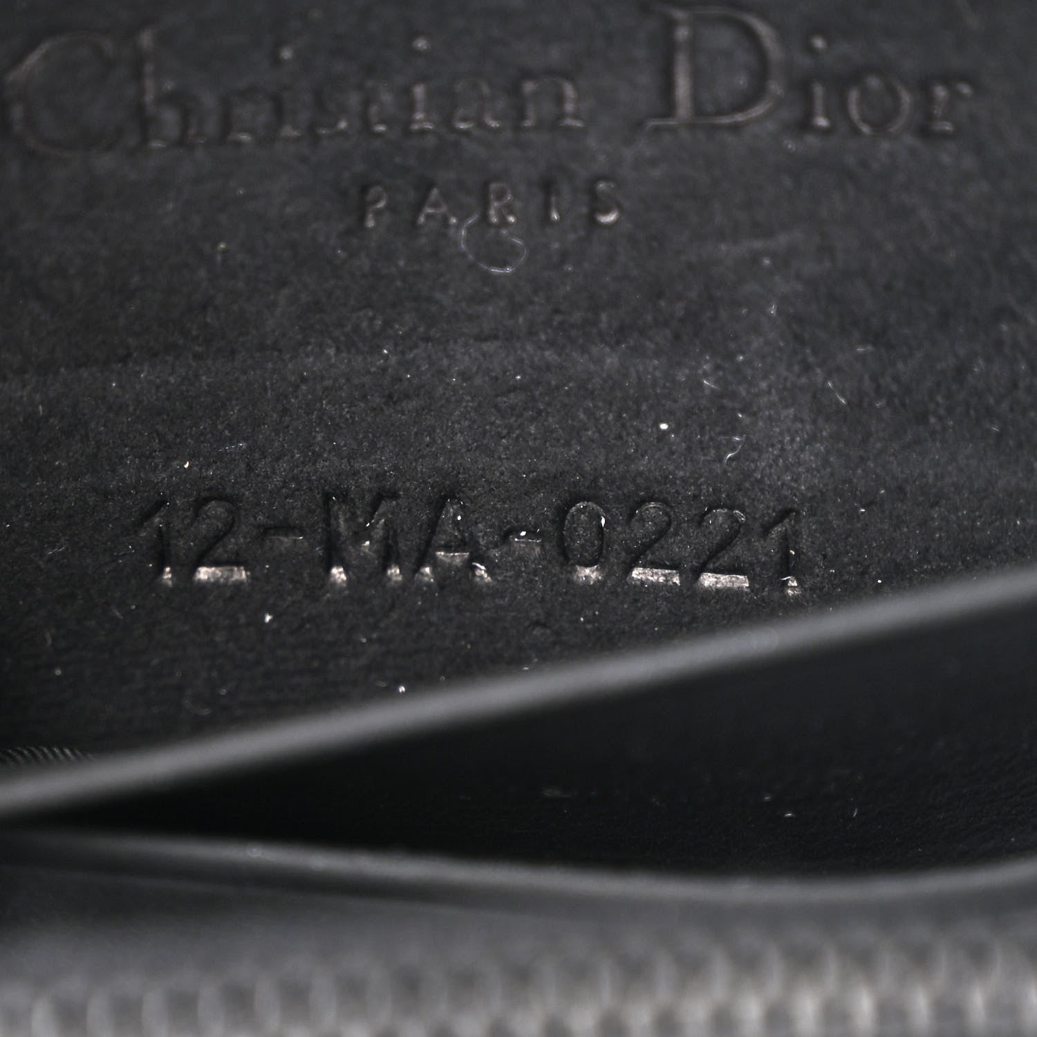 Christian Dior Ultra Matte Calfskin Saddle Belt Bag Black 7 of 11