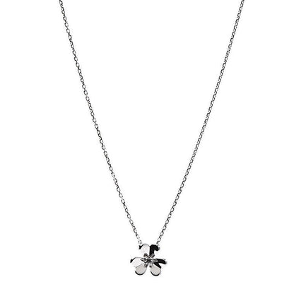 Van Cleef & Arpels 18K White Gold Diamond Mini Frivole Pendant Necklace 1 of 7