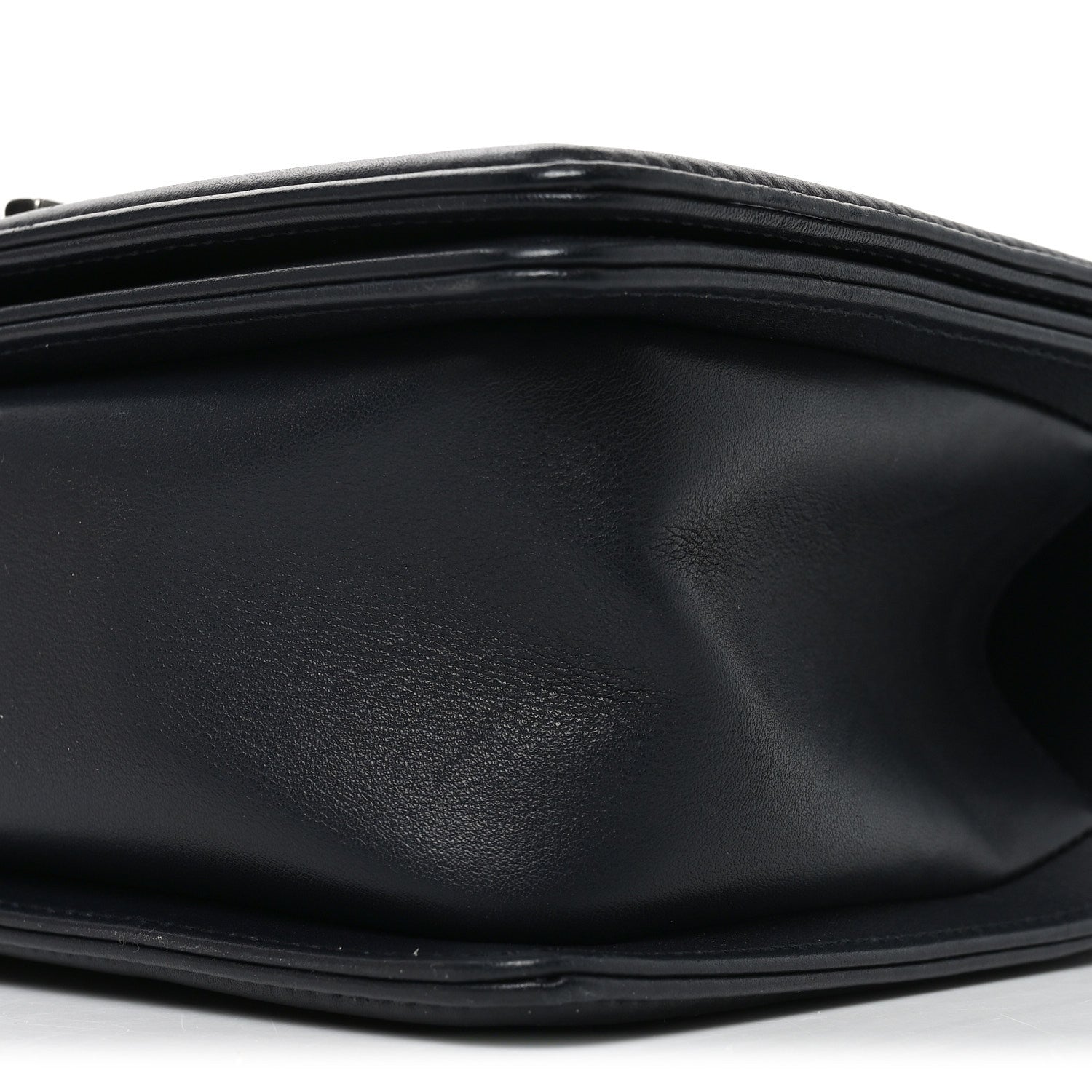Chanel Lambskin Chevron Quilted Medium Boy Flap Black 10 of 10
