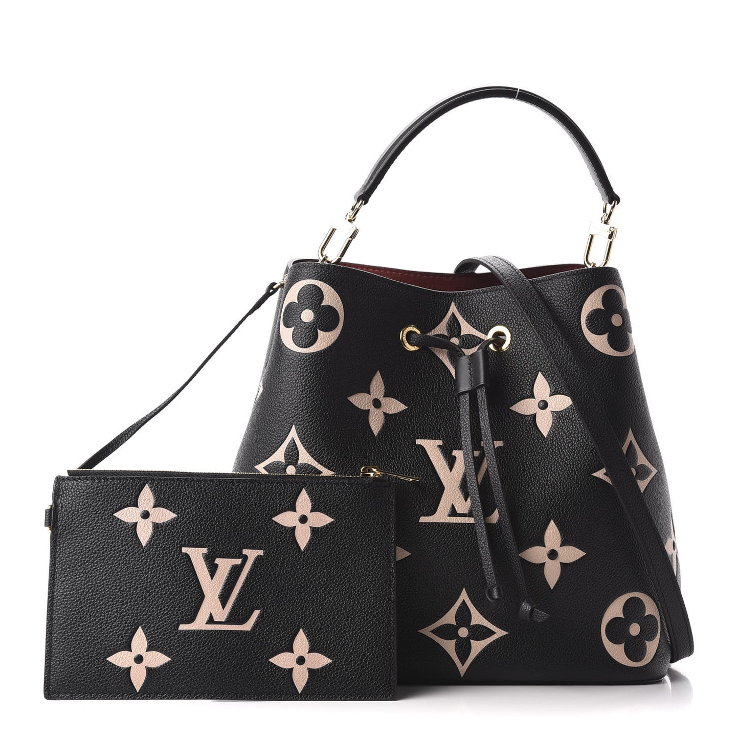 Empreinte Monogram Giant Neonoe MM Black Beige