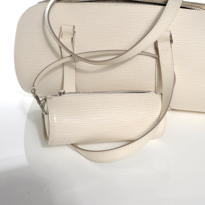 Louis Vuitton Epi Soufflot Ivory 7 of 8