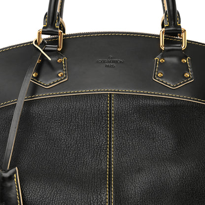Louis Vuitton Suhali Lockit MM Black 7 of 14
