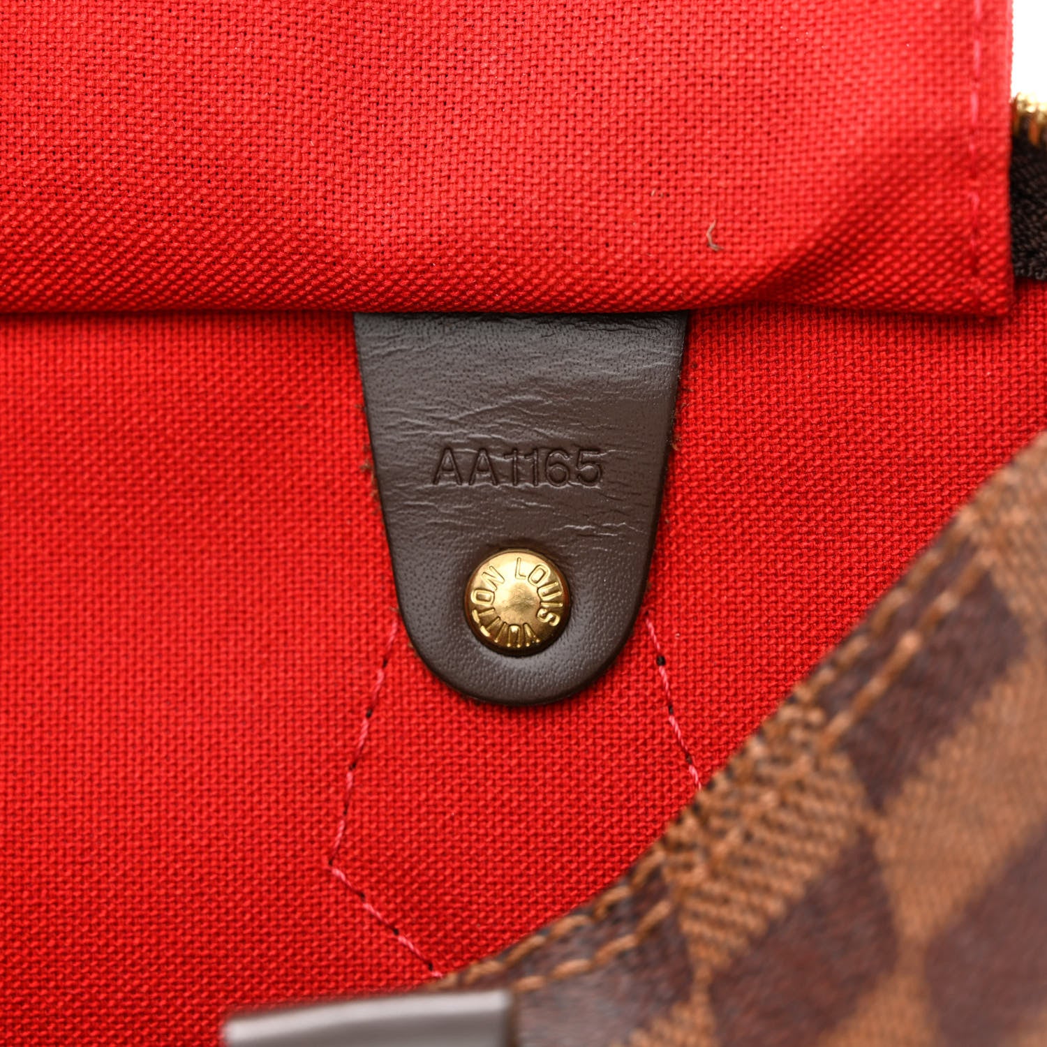 Louis Vuitton Damier Ebene Speedy 25 7 of 10