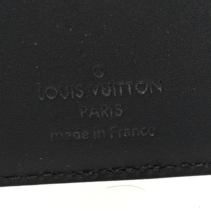 Louis Vuitton Millesime Calfskin Monogram Pocket Organizer Black 6 of 6