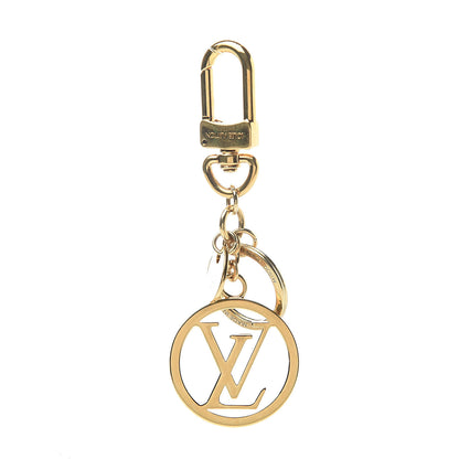 Louis Vuitton LV Circle Bag Charm Key Holder Gold 1 of 3