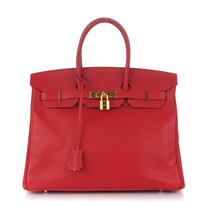 Hermes Epsom Birkin 35 Rouge Casaque 1 of 26
