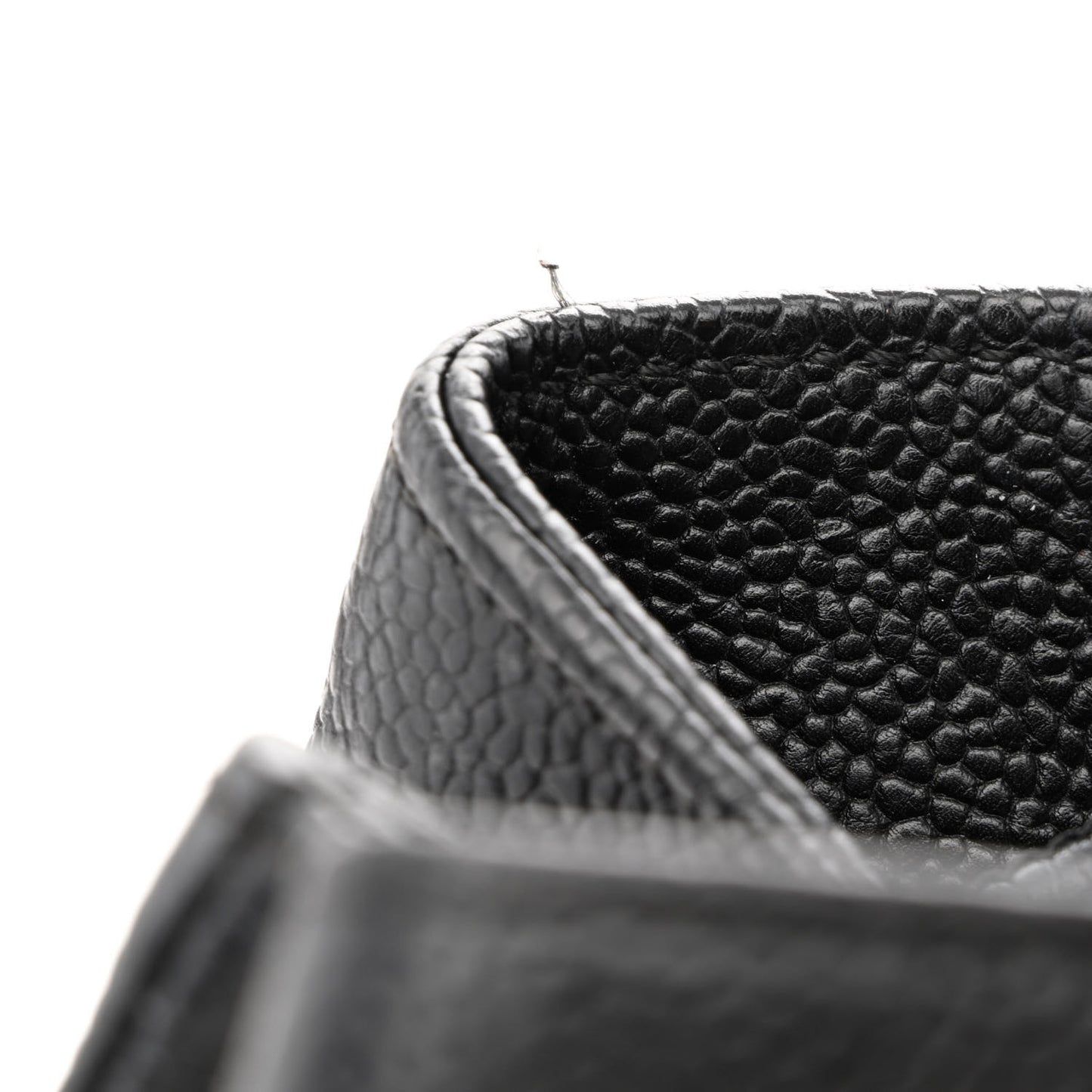 Caviar Quilted Backpack Black