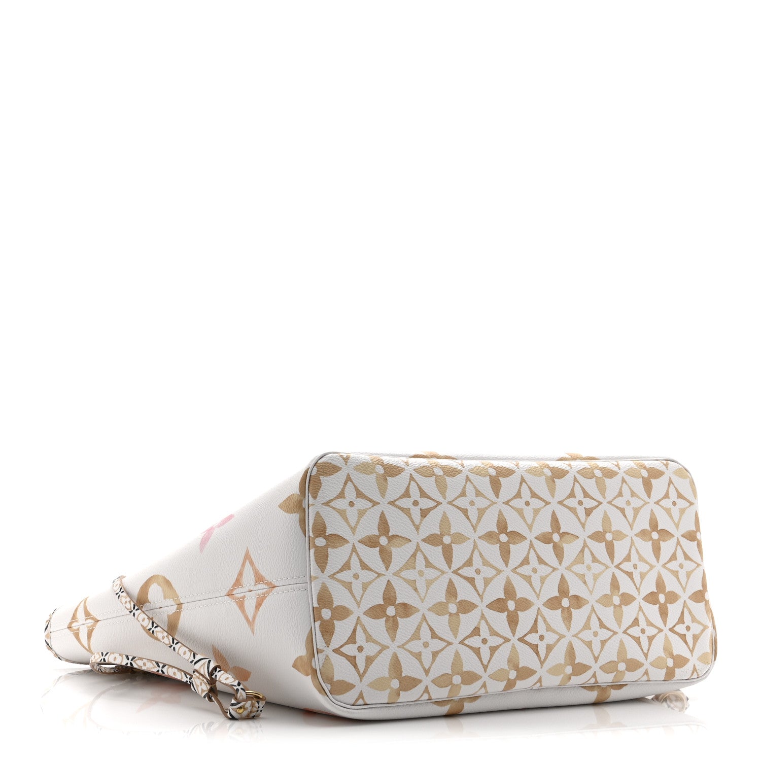 Louis Vuitton Monogram Giant By The Pool 2.0 Neverfull MM Beige 5 of 10