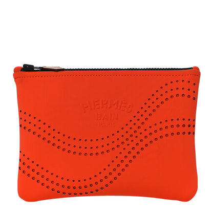 Hermes Neoprene Small Neobain Waves Case Orange 1 of 9
