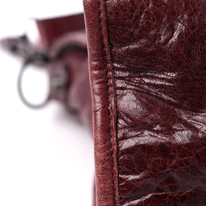 Balenciaga Agneau Classic Hardware City Dark Wine 14 of 21