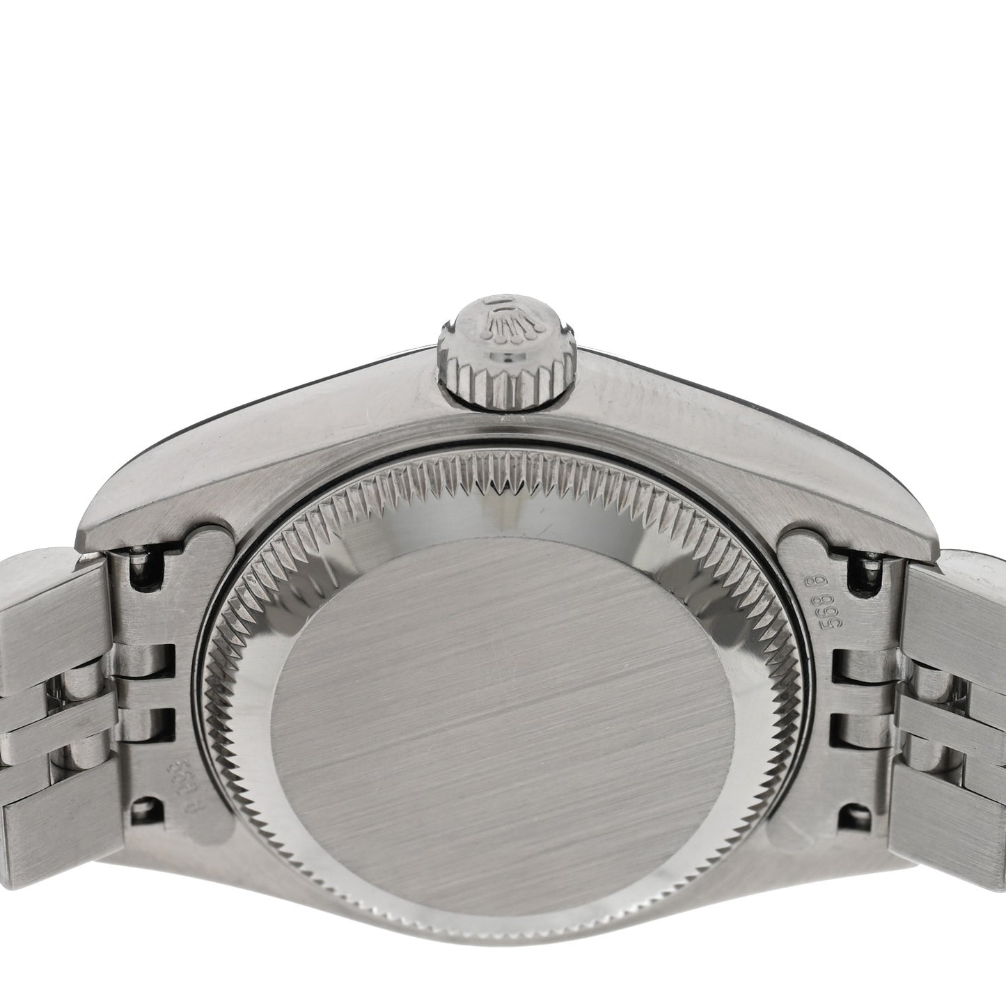 Stainless Steel 18K White Gold Diamond 26mm Oyster Perpetual Datejust Watch Silver Jubilee 79174