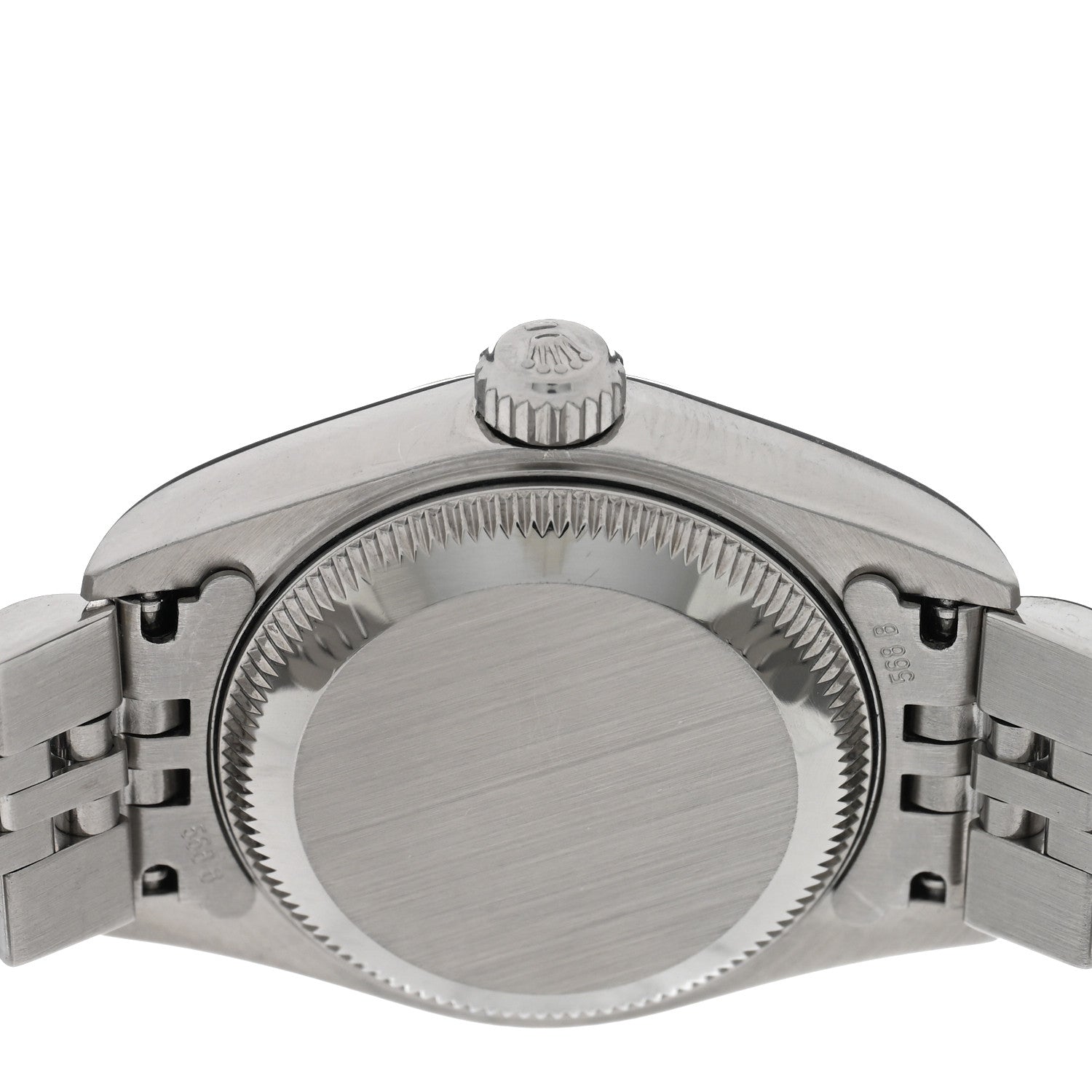 Rolex Stainless Steel 18K White Gold Diamond 26mm Oyster Perpetual Datejust Watch Silver Jubilee 79174 4 of 4
