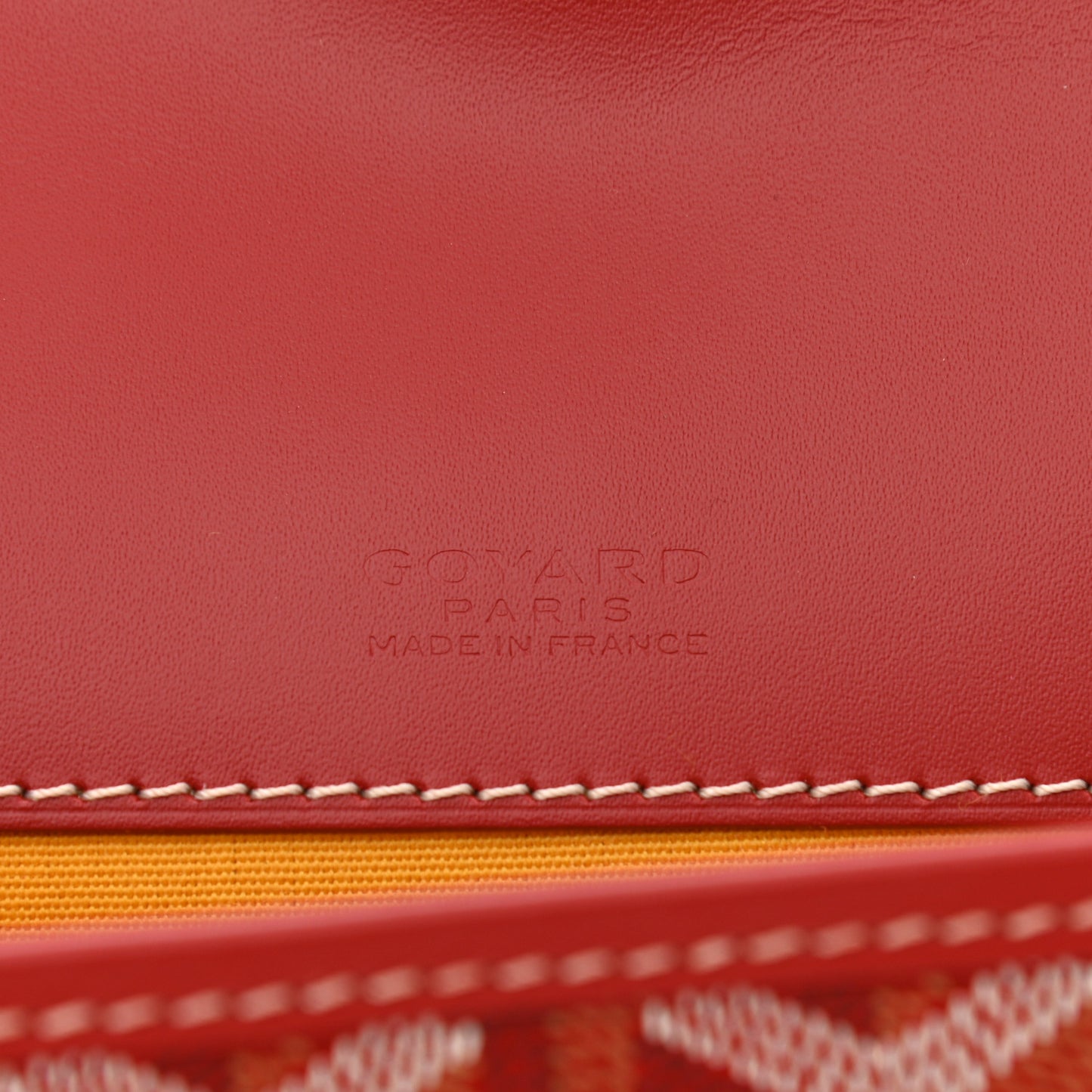 Goyardine Belvedere II PM Messenger Bag Red