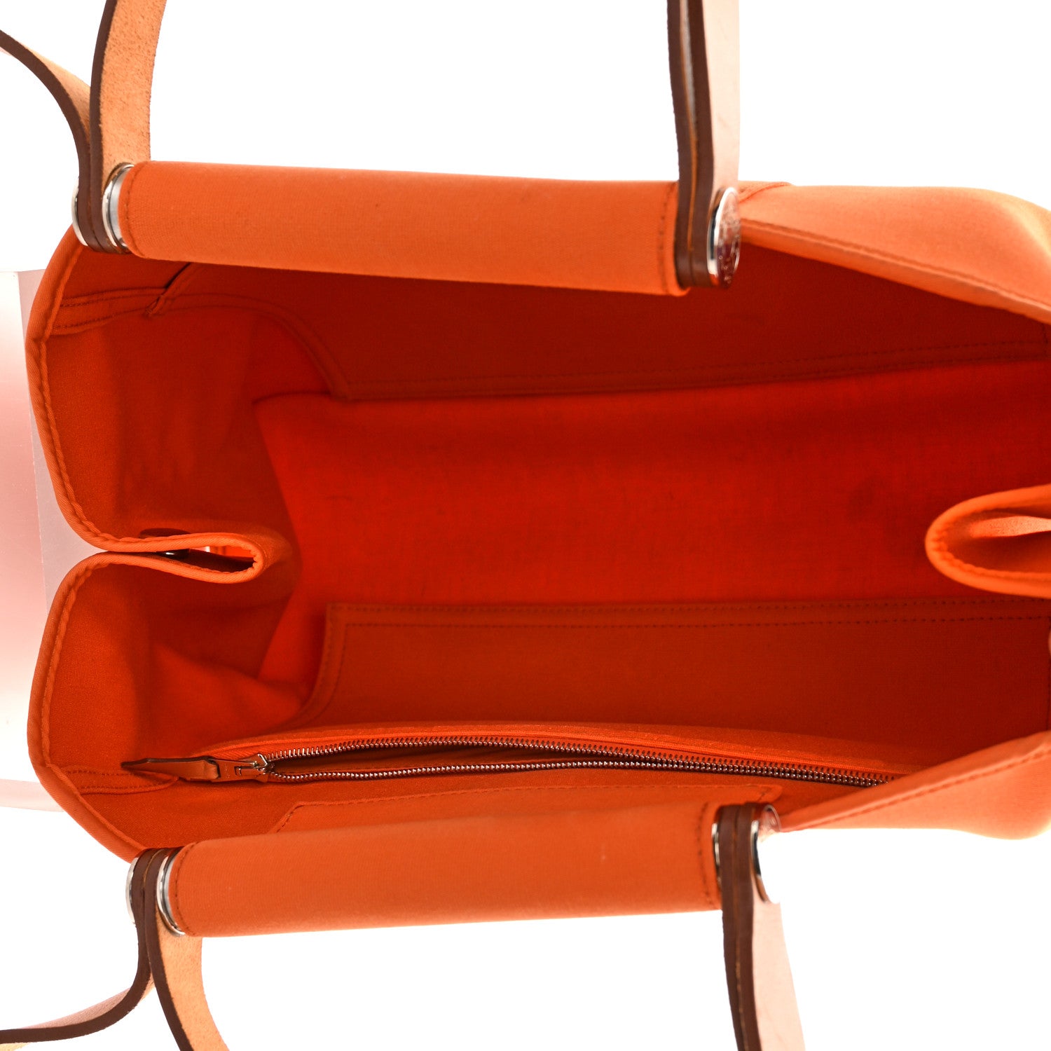 Hermes Toile Cabag 39 Orange 5 of 12