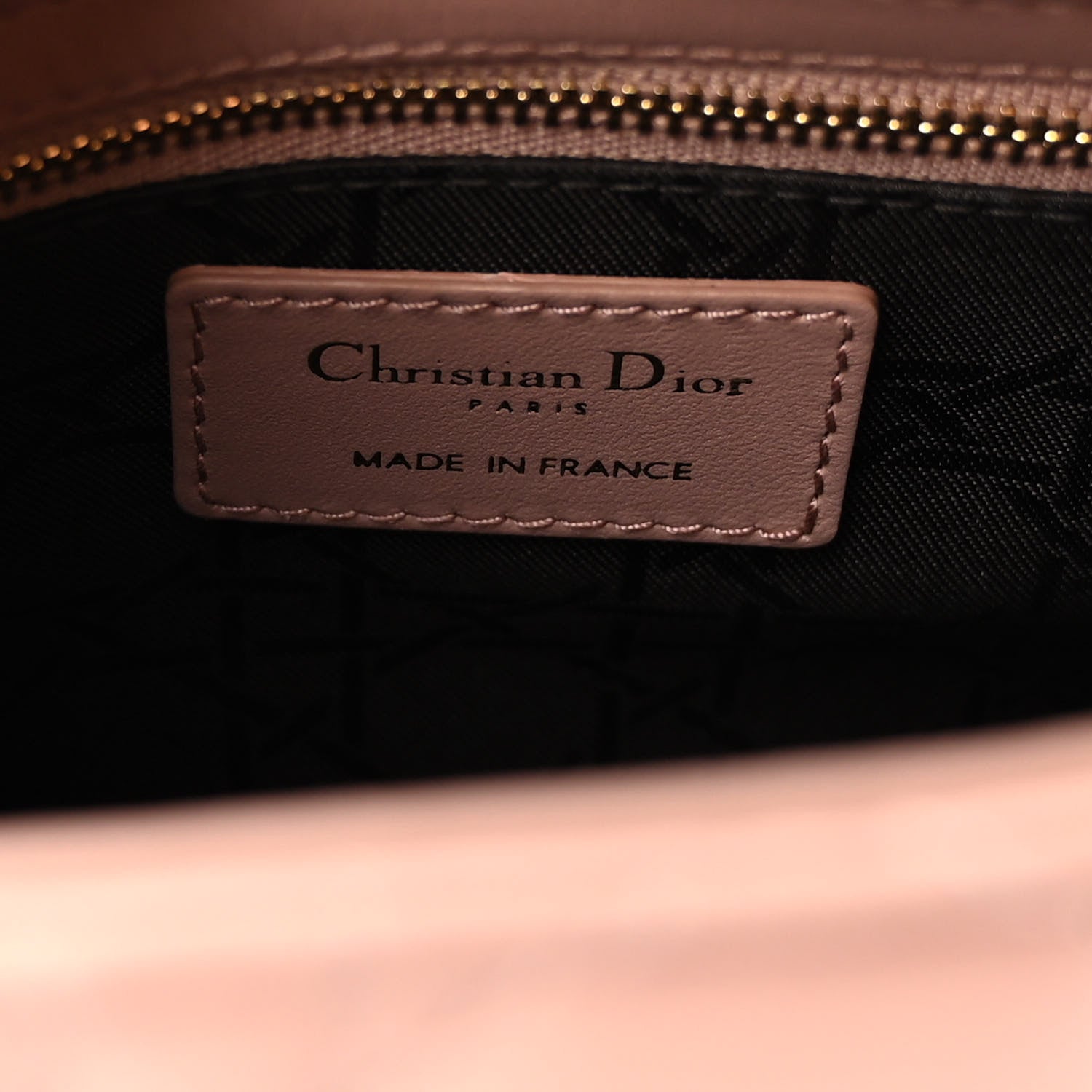 Christian Dior Lambskin Cannage Small My ABCDior Lady Dior Fard 6 of 11