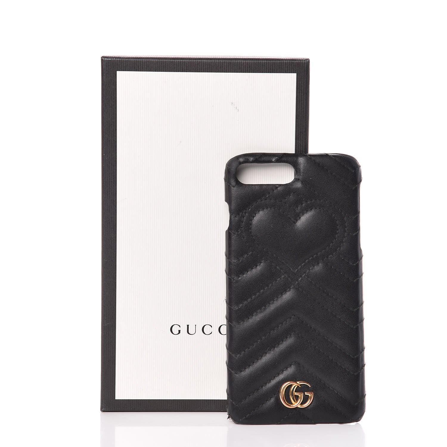 Gucci Calfskin Matelasse Marmont iPhone 7 Plus Case Black 9 of 9