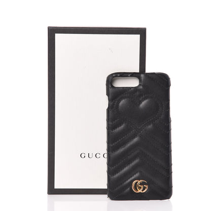 Gucci Calfskin Matelasse Marmont iPhone 7 Plus Case Black 9 of 9