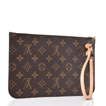 Louis Vuitton Monogram Neverfull MM GM Pochette 3 of 8