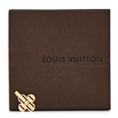 Louis Vuitton 18K Yellow Gold Fleur Pendant 5 of 5