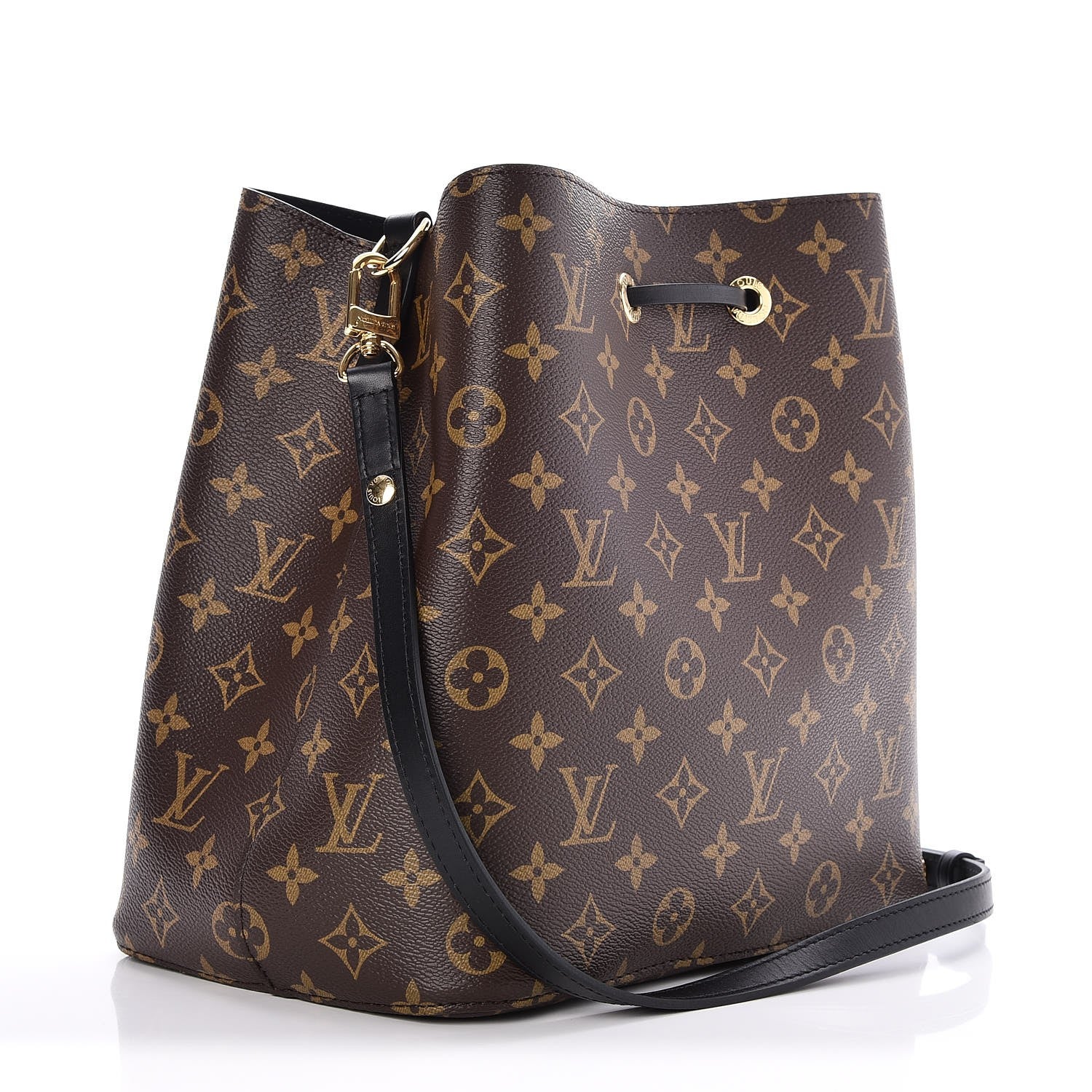 Louis Vuitton Monogram Neonoe MM Black 3 of 8