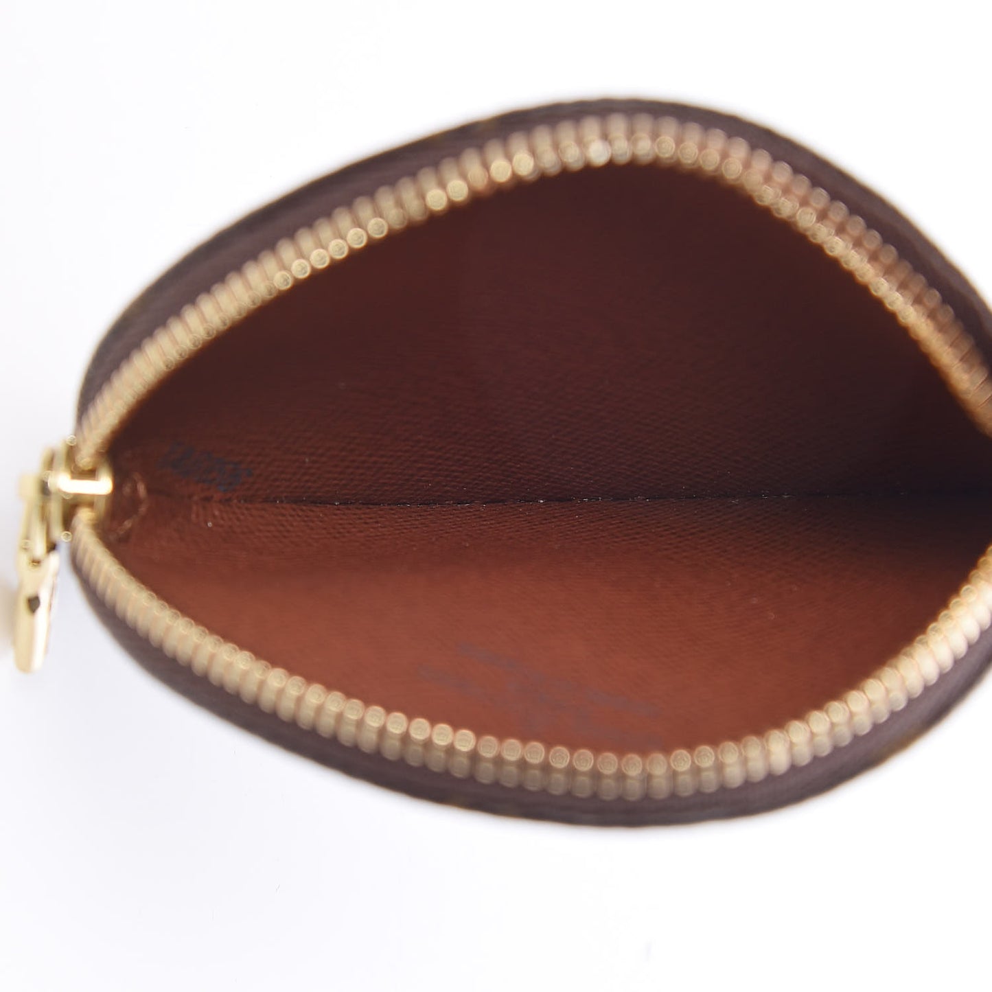 Monogram Round Coin Purse