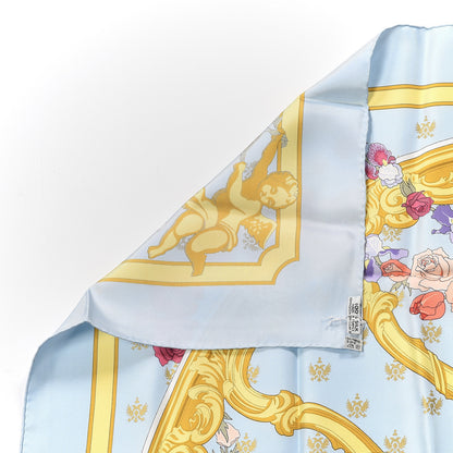 Hermes Silk Roue Arriere du Carosse Imperial de la Couer de Vienne Scarf 90 3 of 4