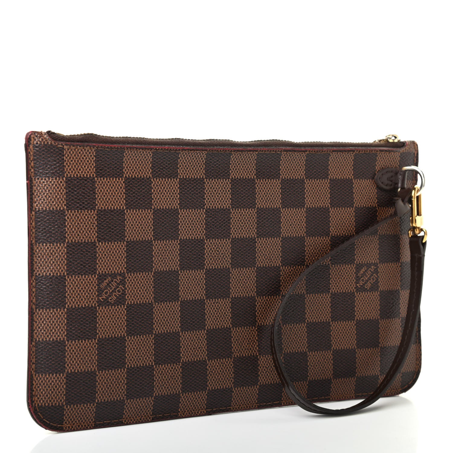 Louis Vuitton Damier Ebene Neverfull MM GM Pochette 2 of 4