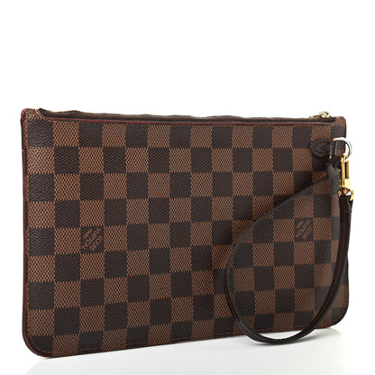 Louis Vuitton Damier Ebene Neverfull MM GM Pochette 2 of 4