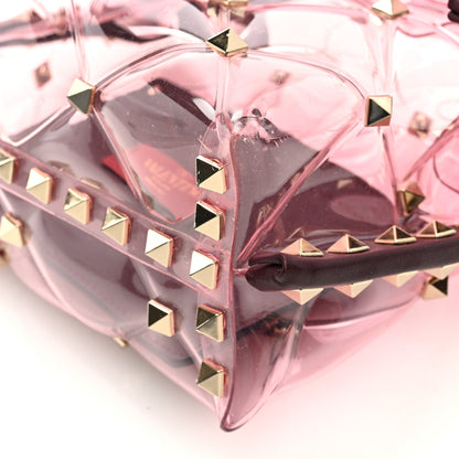 Valentino Garavani PVC Mini Candystud Top Handle Bag Rubin 9 of 11