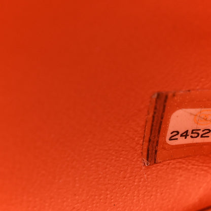 Chanel Lambskin Quilted Mini Rectangular Flap Orange 7 of 10