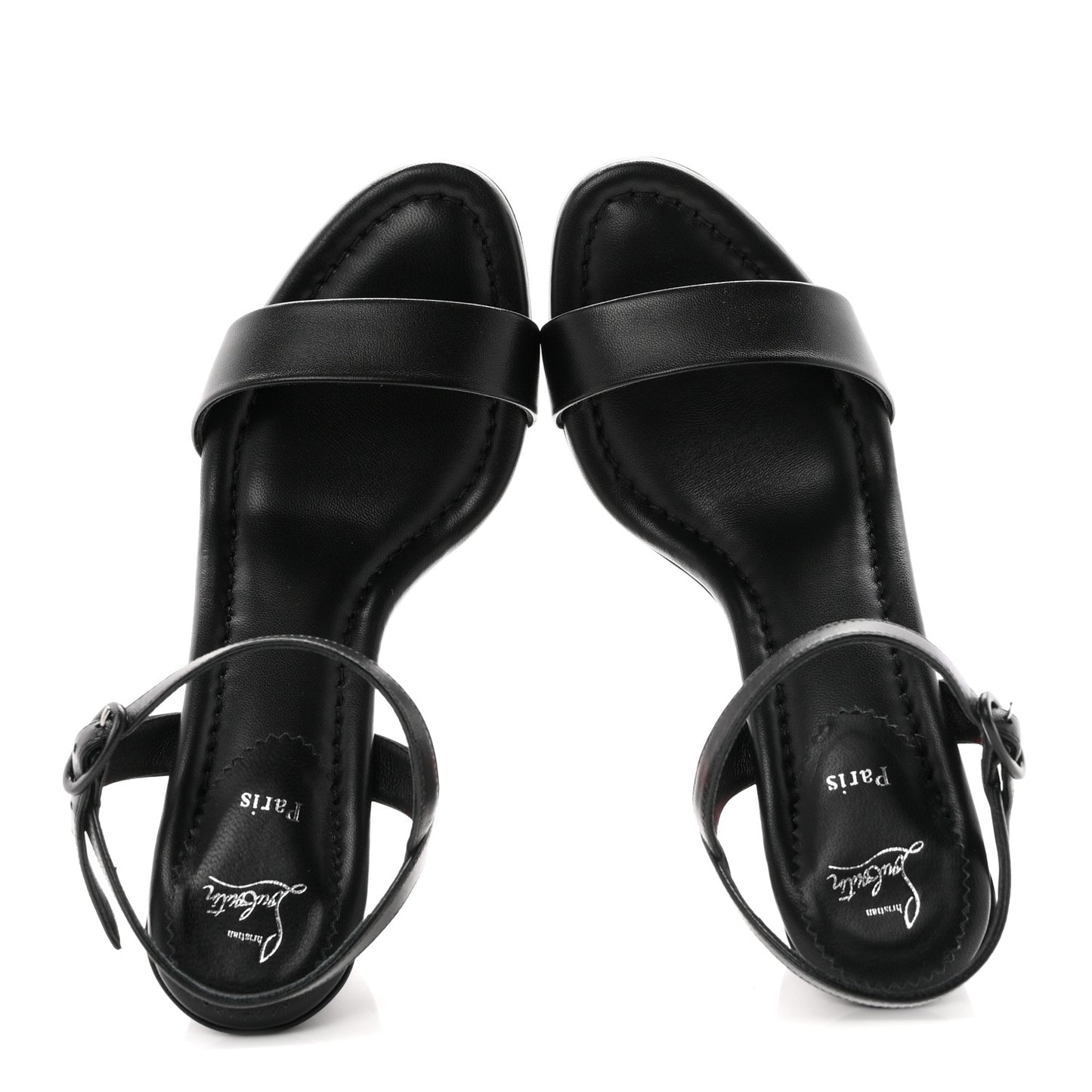 Nappa Miss Jane 85 Sandal 37 Black