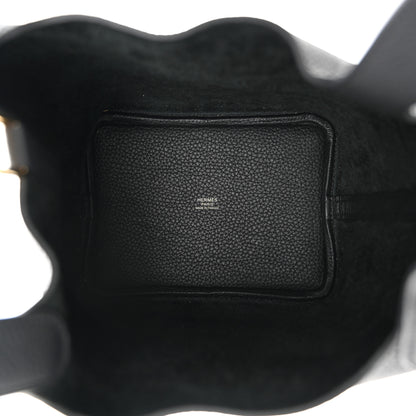 Hermes Taurillon Clemence Picotin Lock 18 PM Black 5 of 11