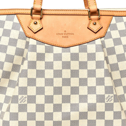 Louis Vuitton Damier Azur Siracusa GM 7 of 10