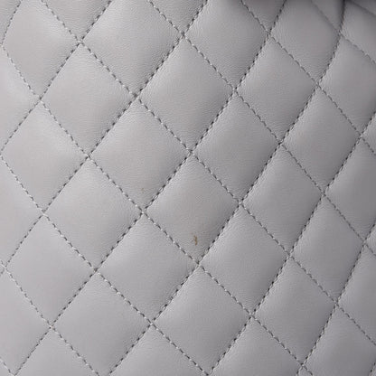 Chanel Calfskin Quilted Large Urban Spirit Backpack Grey 20 of 25
