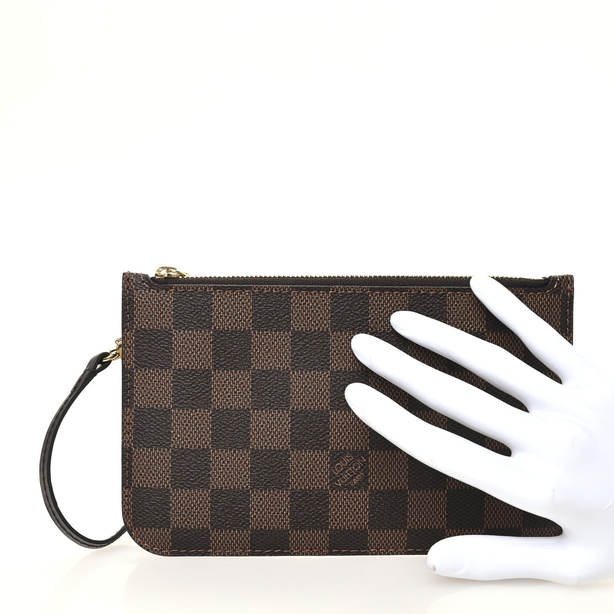Louis Vuitton Damier Ebene Neverfull PM Pochette 2 of 7