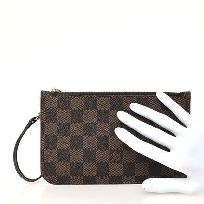 Louis Vuitton Damier Ebene Neverfull PM Pochette 2 of 7