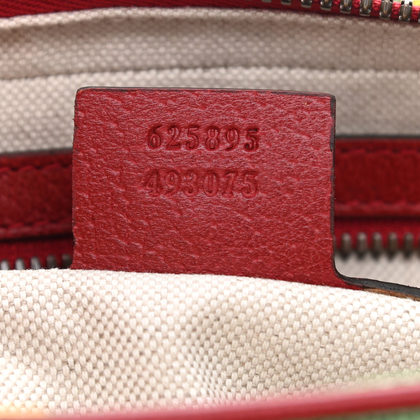 Canvas Marley Stripe Script Logo Gucci 100 Belt Bag 80 32 Multicolor